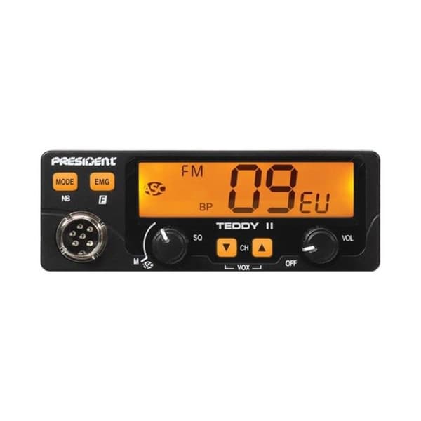 President Station de radio cb (AM/FM) ® Teddy II - 40 kanaler