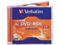 DVD+R VERBATIM 8,5GB Dual Layer 5/fp