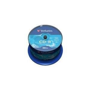 Ordret - 50 x CD-R - 700 MB (80 min) 52x - Spindel - Lagermedium (43351)