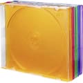 Miniatyrbillede 3 af 4: Basetech CD Etui 1 CD/DVD/Blu-Ray Plastic Blå, Standard Grøn (satin finish), Orange, Pink, Lilla 1 stk. (B x H x D) 141 x 123 x 5 mm BT-2267606 (BT-22