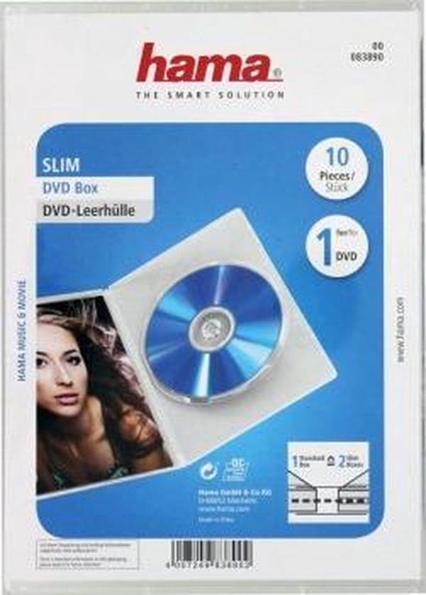 Hama DVD juveletui 10-pak
