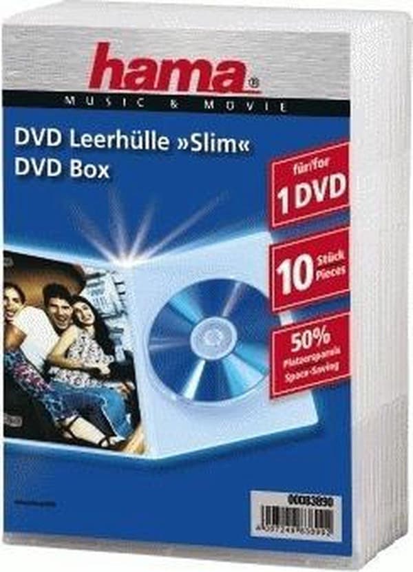 Hama DVD juveletui 10-pak