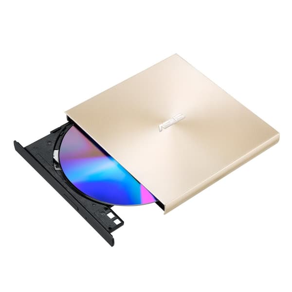 ASUS ZenDrive U8M SDRW-08U8M-U - Asema - DVD+/-RW (+/-R DL) - 8x/8x - USB-C - ulkoinen - kulta (90DD0295-M29000) Kulta