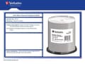 Miniatyrbillede 4 af 5: Verbatim CD-R AZO 700MB 52X SP TERMISK OVERFLADE - Rohling