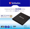Miniatyrbillede 4 af 8: Verbatim 43886 Optisk diskdrev Sort DVD±RW