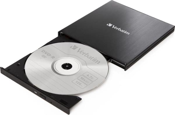 Verbatim 43886 Optisk diskdrev Sort DVD±RW