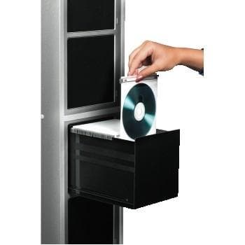 Hama CD/DVD dobbelte beskyttelseshylstre - beskyttelsescover til cd'er/dvd'er - 2 cd'er/dvd'er - fleece - hvid (pakke med 50)