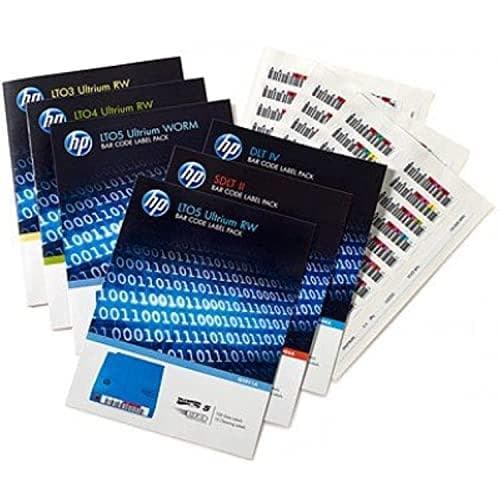 HPE Ultrium 6 RW stregkodelabelpakke - stregkodeetiketter - til StoreEver MSL2024, MSL4048, MSL8096, StoreEver 1/8 G2