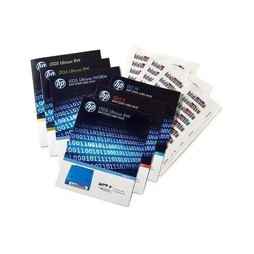 HPE Ultrium 6 RW stregkodelabelpakke - stregkodeetiketter - til StoreEver MSL2024, MSL4048, MSL8096, StoreEver 1/8 G2