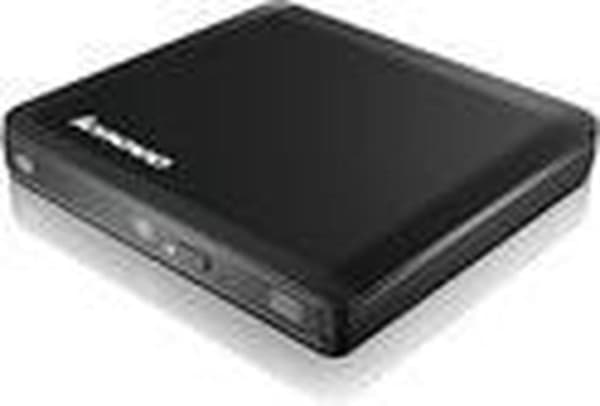 Lenovo USB bærbar dvd-brænder - drev - DVD±RW (±R DL) / DVD-RAM - 8x8x5x - USB 2.0 - ekstern - til ThinkPad L520, T420, X1, X121, X201, X201 Tablet, X