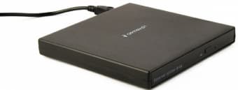 Ārējais diskdzinis Gembird External USB DVD drive Black musta