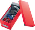 Miniatyrbillede 5 af 6: Leitz Click & Store WOW CD/DVD opbevaringsboks 160 diske rød pap (60410026)