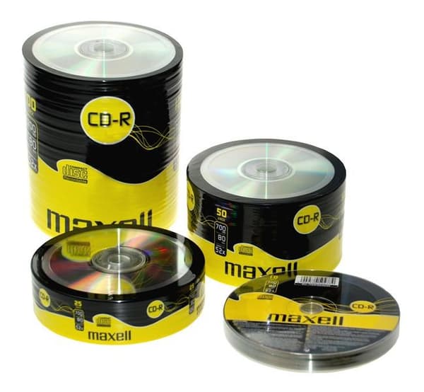 MAXELL CD-R 700 MB 52x80 min, blister, disk