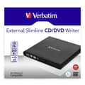 Pikkukuva 2 / 2: Ulkoinen tallennin Verbatim Slimline CD/DVD Musta