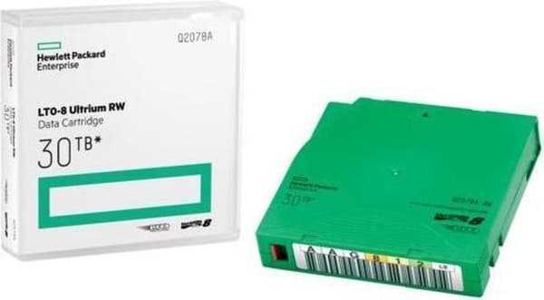 Hewlett Packard Enterprise LTO-8 Ultrium 30TB RW datapatron 12000 GB 1,27 cm