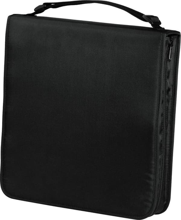 Hama Cd Wallet Nylon - Tilaa 160 CD:lle / musta