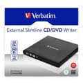 Miniatyrbild 1 av 2: Extern inspelare Verbatim Slimline CD/DVD 24x