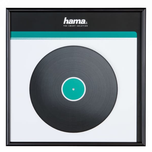 HAMA Ramme til LP-Cover 31.5x31.5cm Aluminium Sort