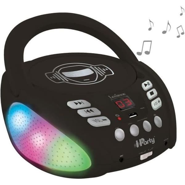 LEXIBOOK - iParty Bluetooth Light CD -spelare - USB