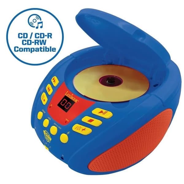Paw Patrol Bluetooth CD-spelare med ljuseffekter