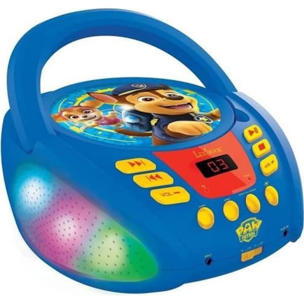 Paw Patrol Bluetooth CD-spelare med ljuseffekter