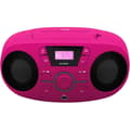 Miniatyrbild 4 av 4: BIGBEN CD61RSUSB Bärbar Radio Cd Usb Rosa + Ljushögtalare