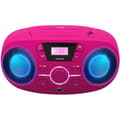 Miniatyrbild 1 av 4: BIGBEN CD61RSUSB Bärbar Radio Cd Usb Rosa + Ljushögtalare