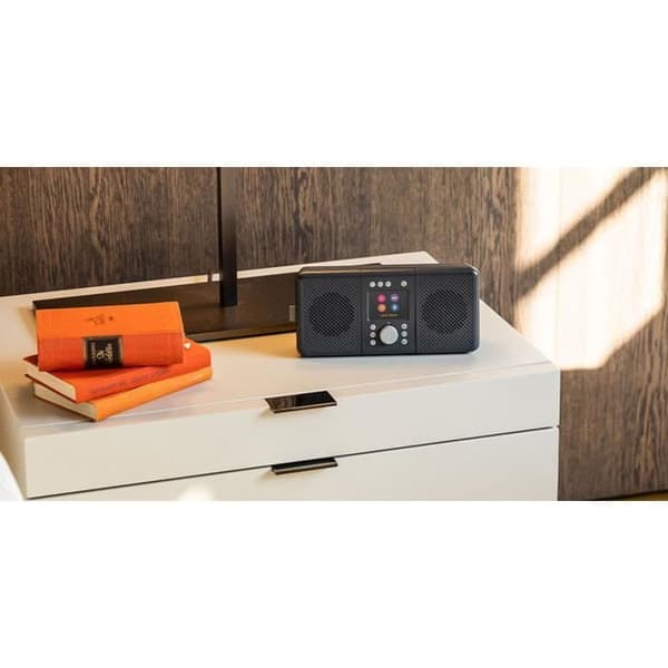 Internetradio - Pure - Elan Connect+ - Mörkgrå - Bluetooth 4.2 - Högkvalitativt digitalt ljud