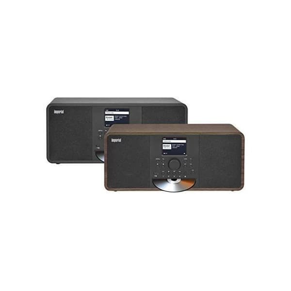 IMPERIAL Internet Radio DABMAN i205 CD/Dab + (Stereoljud, FM, CD-spelare, Wi-Fi, LAN, Bluetooth, Streamingtjänster (Spotify, Nap