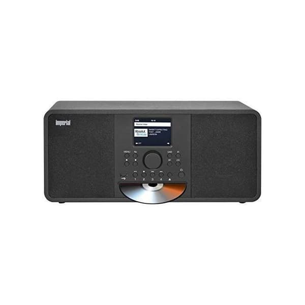 IMPERIAL Internet Radio DABMAN i205 CD/Dab + (Stereoljud, FM, CD-spelare, Wi-Fi, LAN, Bluetooth, Streamingtjänster (Spotify, Nap