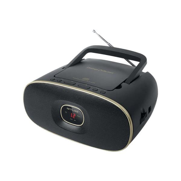Boombox - MUSE - VINTAGE CD RADIO - CD-spelare - Analog radiotuner - Inbyggd högtalare