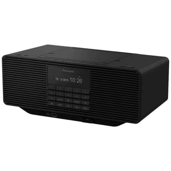 Panasonic Radio allt-i-ett RX-D70BTEG-K FM/DAB/DAB+ Bluetooth CD-spelare USB Svart Nätström/Batterier Fransk Version