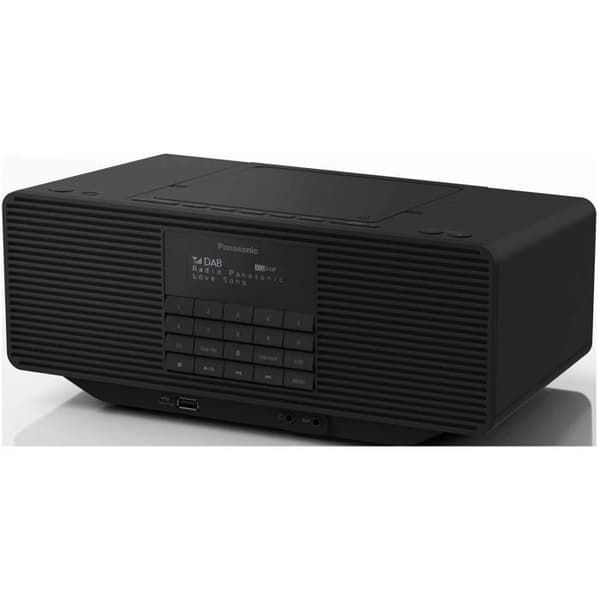 Panasonic Radio allt-i-ett RX-D70BTEG-K FM/DAB/DAB+ Bluetooth CD-spelare USB Svart Nätström/Batterier Fransk Version