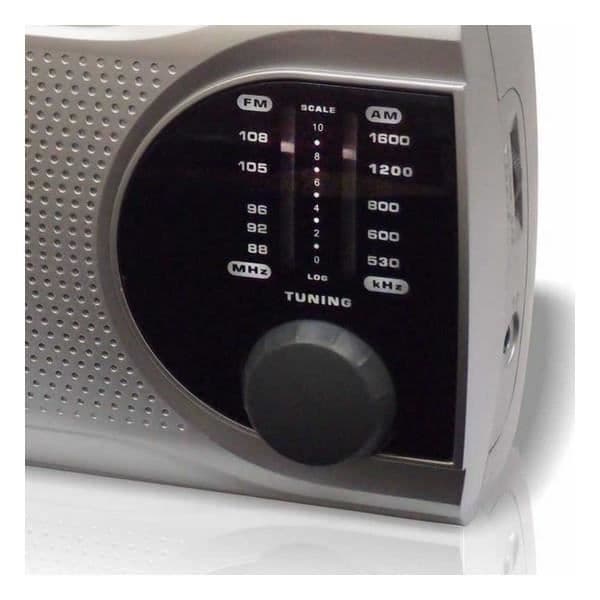 Haeger AM/FM Surround Radio - Haeger - Grå - LED-ljus - Teleskopisk - Jack ljudingång