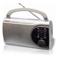 Miniatyrbild 1 av 3: Haeger AM/FM Surround Radio - Haeger - Grå - LED-ljus - Teleskopisk - Jack ljudingång