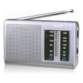 Miniatyrbild 1 av 3: Haeger Goal AM/FM-radio - Haeger - Grå - AM/FM-antenn - Bärhandtag - Ljudingångsjack
