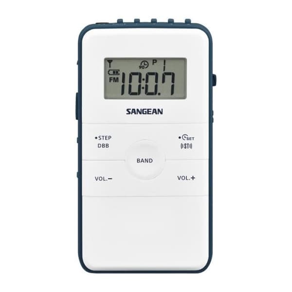 Bärbar radio - Sangean - Pocket 140 - FM/AM - Laddningsbar - 40 förinställningar