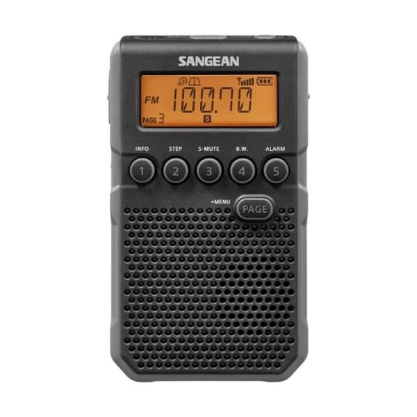 Fickradio - SANGEAN - POCKET 800 - AM/FM - 40 förinställningar - Kvalitetshögtalare