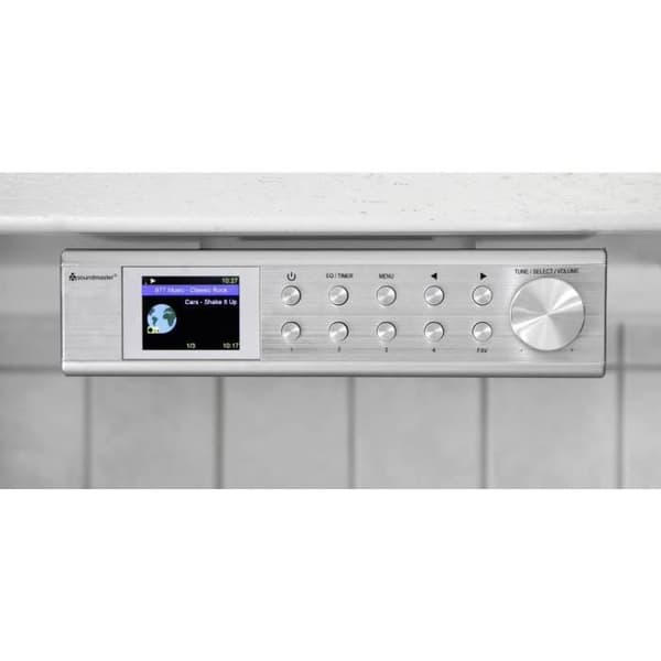 soundmaster IR1500SI Internetradio hängbar Internet, DAB+, FM Bluetooth, WiFi, internetradio handsfree-funktion