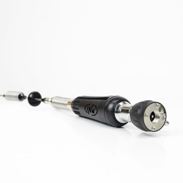 PNI CB LED 850 hopfällbar antenn med magnetisk bas 145 mm 85 cm lång 26-28 MHz 300 watt lyser under
