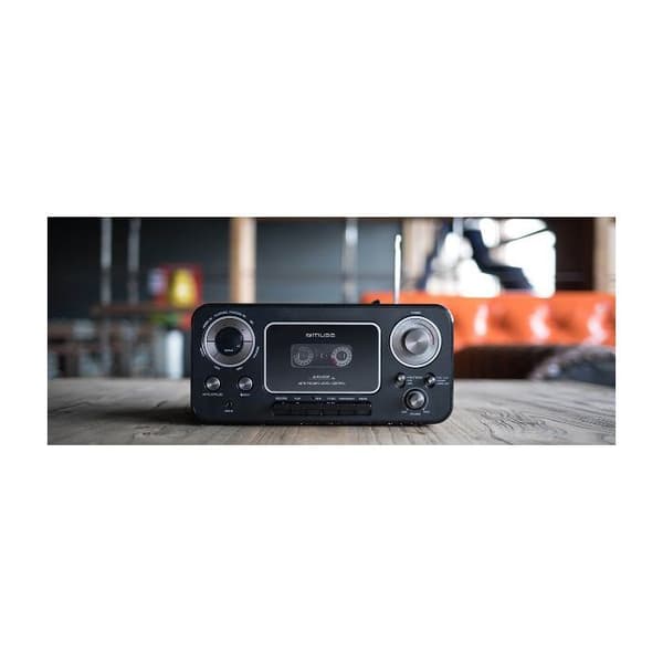 Boombox - MUSE - Radio CD K7 M 182 RDC - CD-spelare, Radio, Kassettspelare - Integrerad mikrofon
