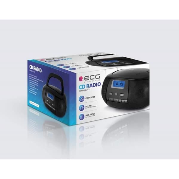 ECG CDR 500 Svart CD-radio- USED