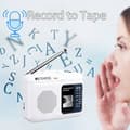 Miniatyrbild 3 av 6: Retekess TR606 Radio Kassetter Portable och Inspelare, FM AM Radio, Walkman Kassetteninspelningsapparat, Hörlursuttag 3,5mm, Present