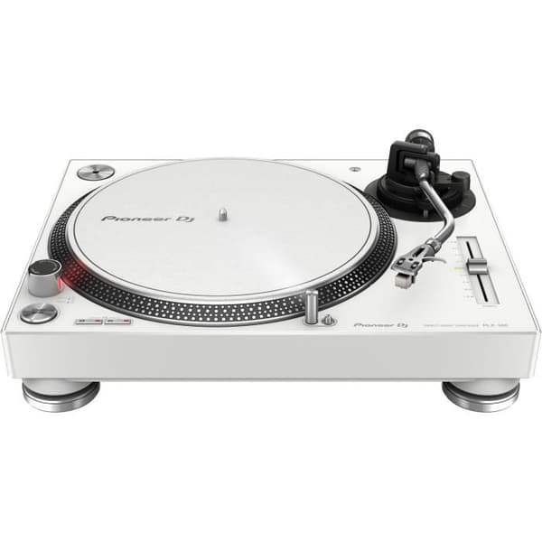 PIONEER PLX-500 White - 3-växlad direktdriven skivspelare (33-45-78 rpm) med inbyggd förförstärkare och USB-port