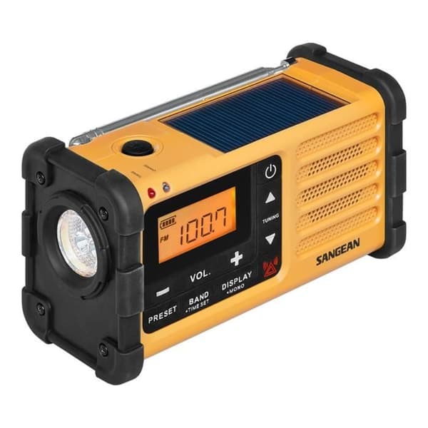 SANGEAN - MMR-88 - Dynamo radio, solenergi FM/AM