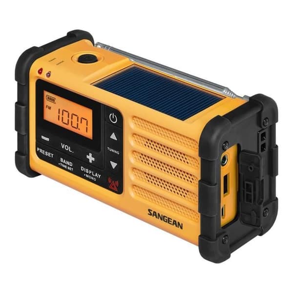 SANGEAN - MMR-88 - Dynamo radio, solenergi FM/AM