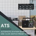 Miniatyrbild 4 av 6: Reteness TR635 Bärbar radio, FM/AM/SW, batteri- och nätradio, stor volym, högtalare, hörlursuttag, för äldre personer