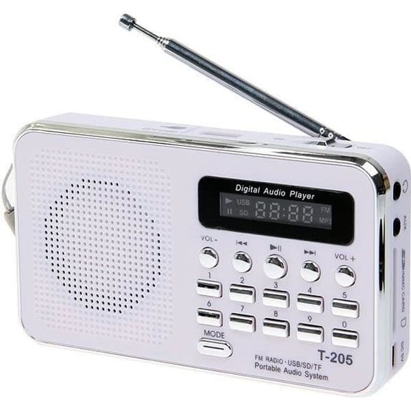 Bärbart stereo HiFi-högtalarkort Digital mediahögtalare FM-radiohögtalare