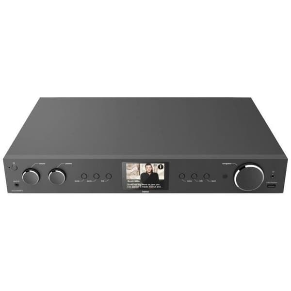 Hama DIT2105SBTX Internet skrivbordsradio, DAB+, DAB, FM Bluetooth, DAB+, internetradio, USB, WiFi svart
