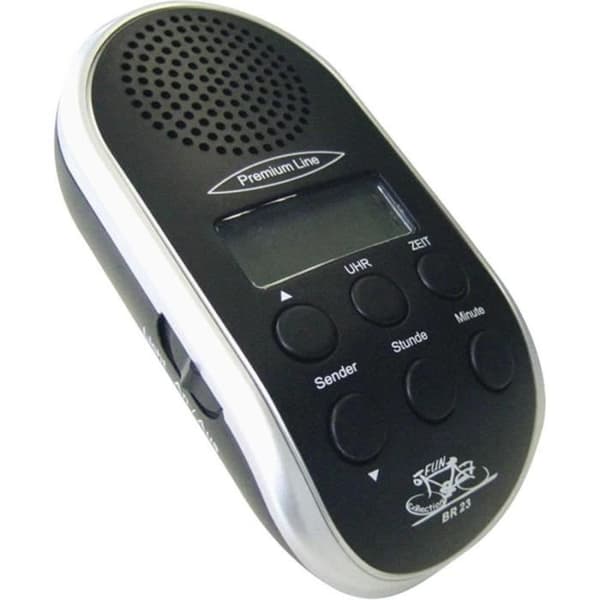 PLL-FM Security Plus BR 23 0223 cykelradiotuner - Svart - Fritidscykel - 28 tum